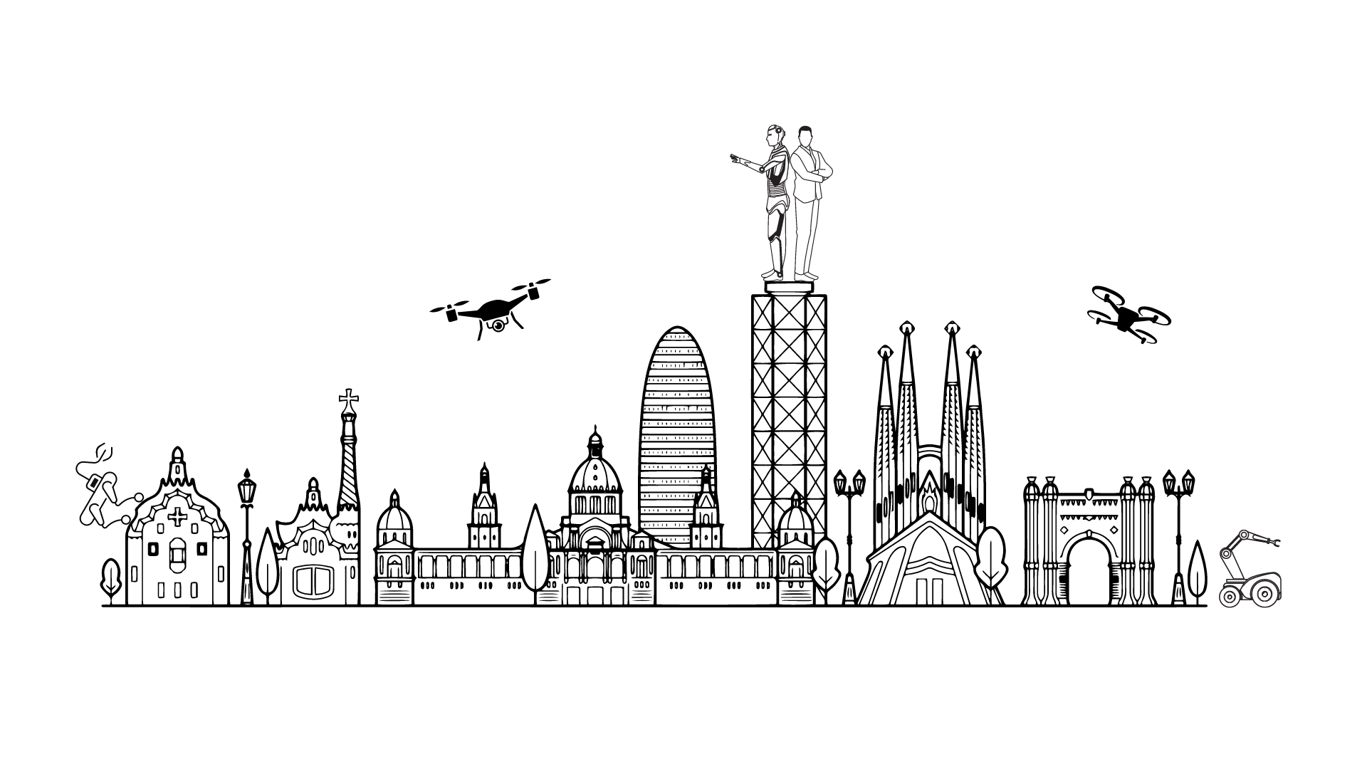 ROS Meetup Barcelona Logo